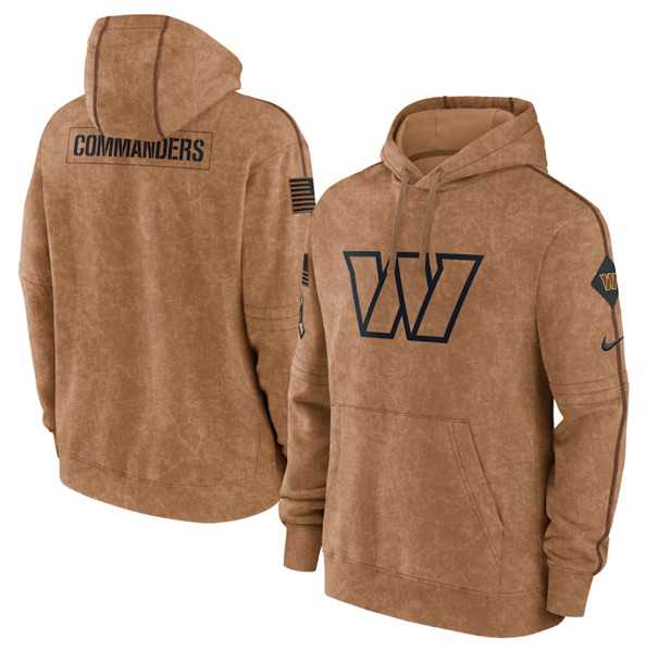 Men's Washington Commanders 2023 Brown Salute to Service Pullover Hoodie,We sell and wholesale Men's Washington Commanders 2023 Brown Salute to Service Pullover Hoodie on line form chian!